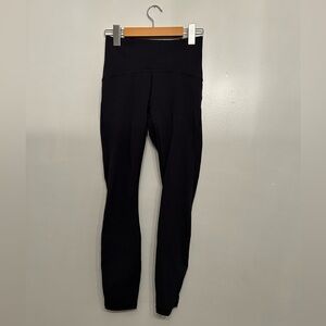 Lululemon Leggings With Mesh Detail